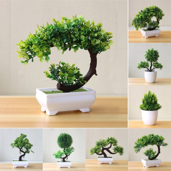 Artificial Plants Potted Bonsai Garden Decoration